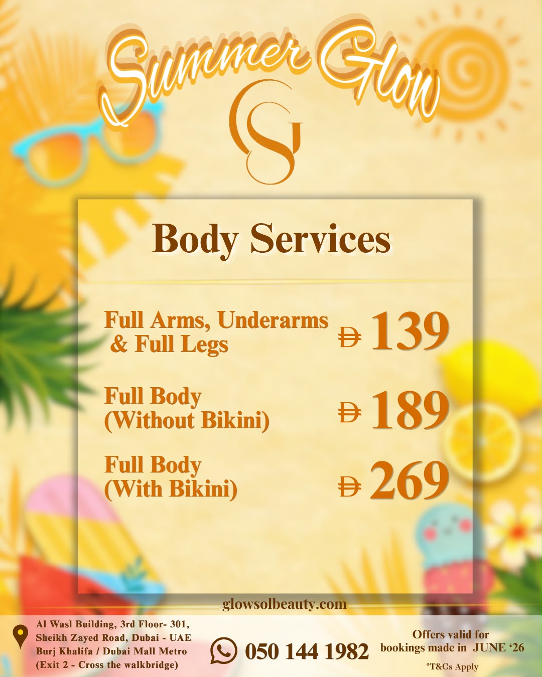GlowSol offer 5